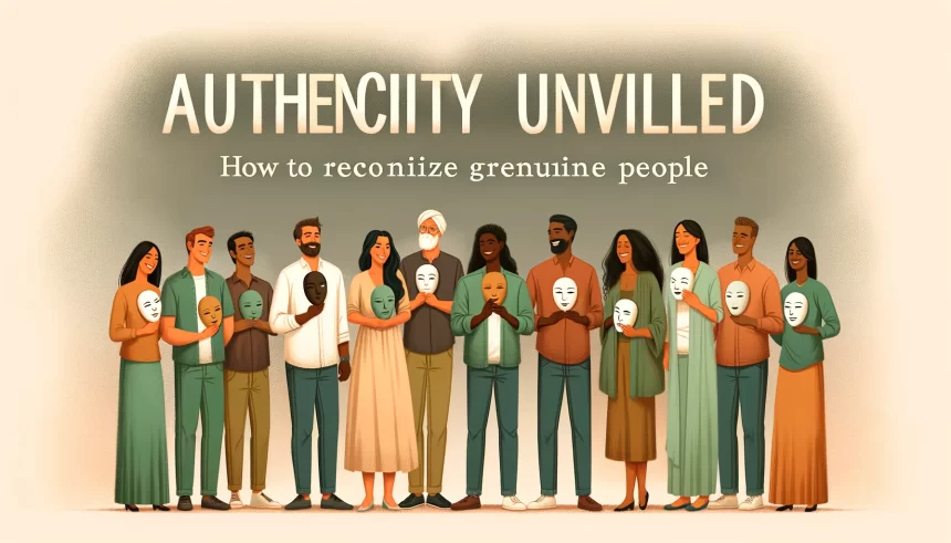 Authenticity Unveiled How to Recognize Genuine People